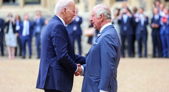 Biden rend visite au roi Charles III pour la premiere