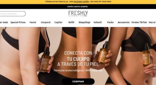 COSMETIQUES FRAIS SARAGOSSE Le nouveau magasin Freshly Cosmetics de