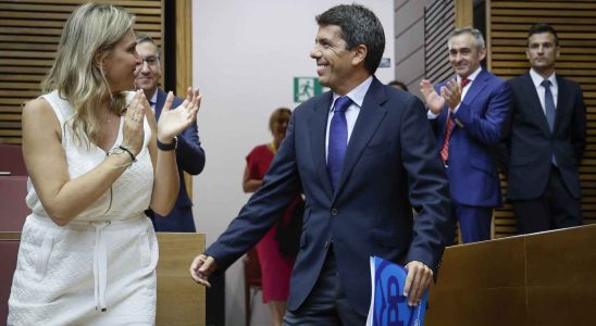 Carlos Mazon elu nouveau president de la Communaute valencienne avec