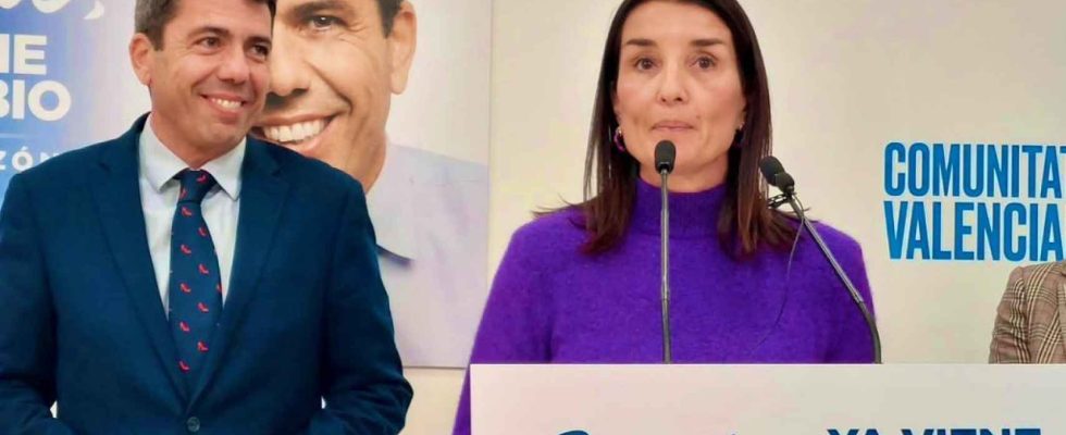 Carlos Mazon nommera lancienne porte parole de Ciudadanos Ruth Merino au