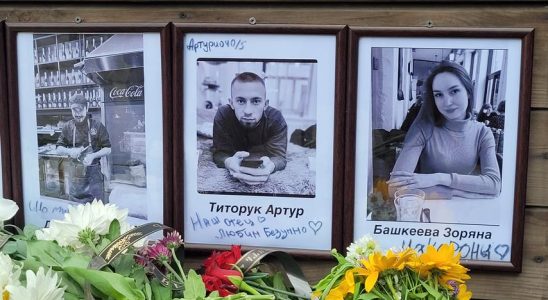 Derriere la guerre les habitants de Kramatorsk sont devastes