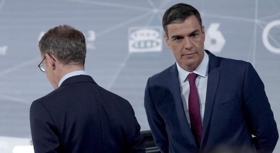 Feijoo accuse Sanchez de mentir en politique interieure et etrangere