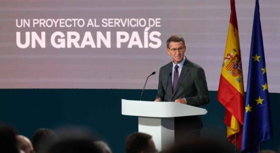 Feijoo proposera des pactes dEtat au PSOE et cherchera le