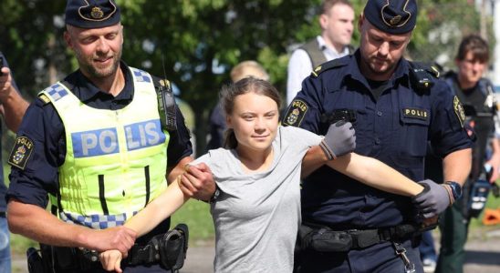 Greta Thunberg condamnee a une amende pour avoir desobei a