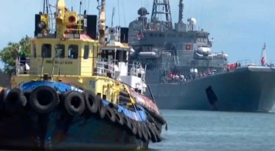 La Russie deploie des navires de guerre pour debloquer lentree