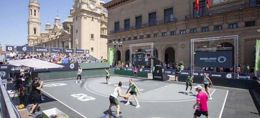 La serie Herbalife 3x3 remplit la Plaza del Pilar de