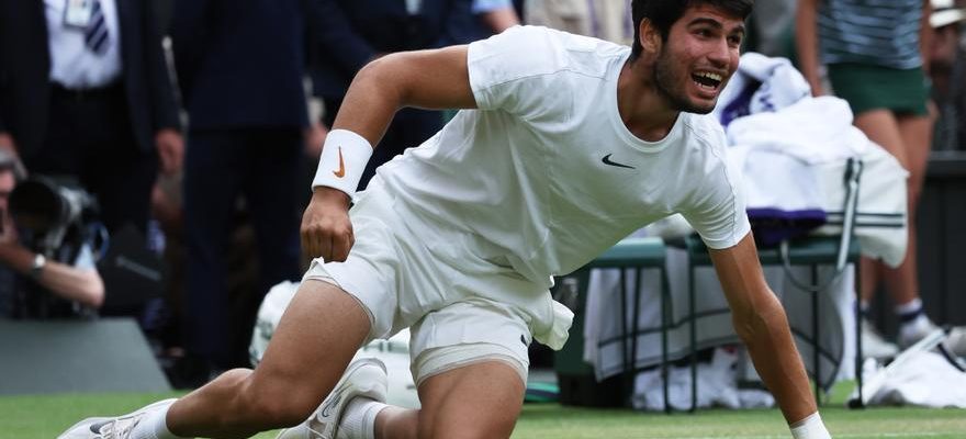 La victoire dAlcaraz a Wimbledon en images