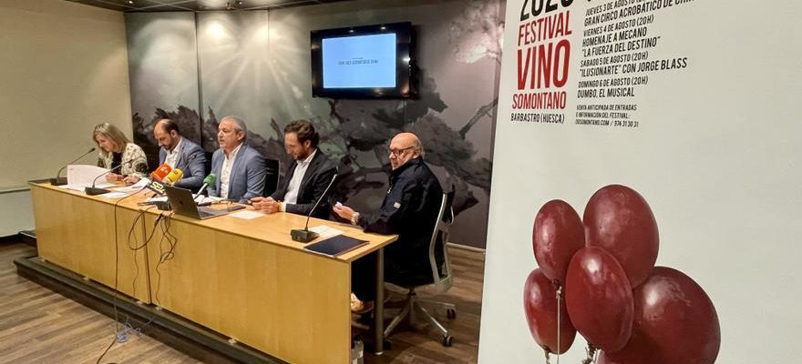 Le Festival du vin de Somontano remplira Barbastro de musique