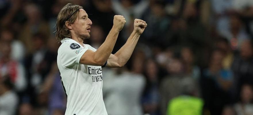 Le Real Madrid avait prepare la video dadieu de Modric