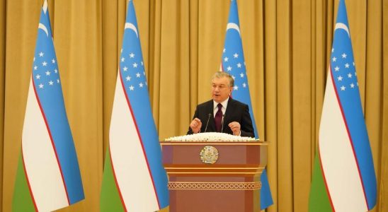 Le president de lOuzbekistan est reelu avec plus de 87