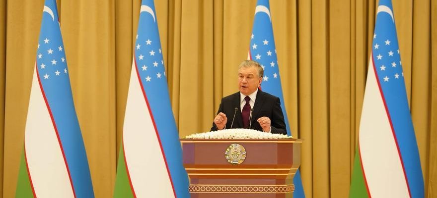Le president de lOuzbekistan est reelu avec plus de 87