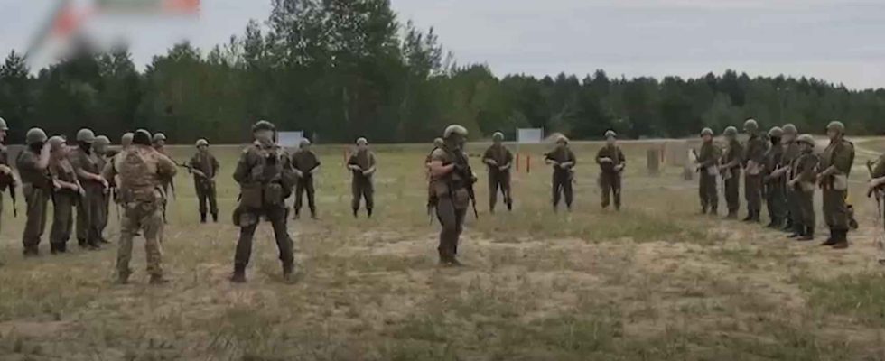 Les mercenaires du groupe Wagner sentrainent deja en Bielorussie et