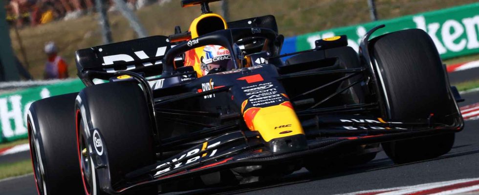 Max Verstappen simpose en Hongrie avec Carlos Sainz et Fernando