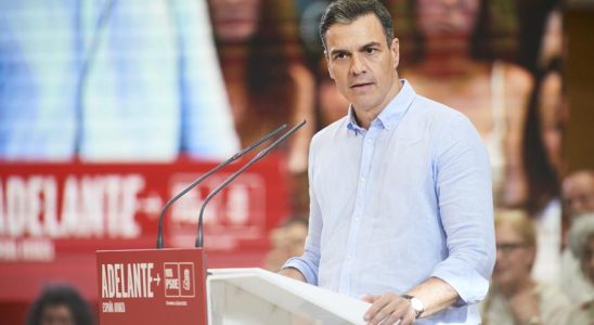 Pedro Sanchez participe a un evenement de campagne a Barcelone