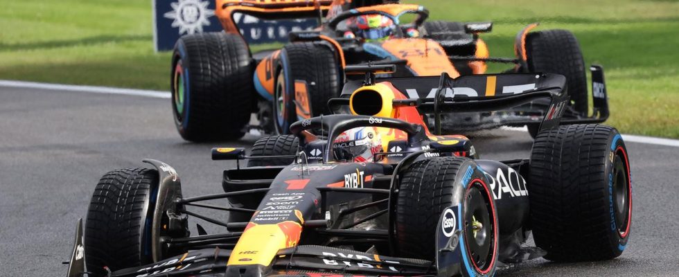 Piastri ne sattendait pas a ce que Verstappen depasse si