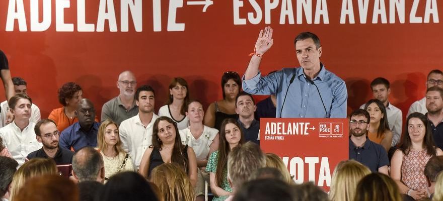 Sanchez a la recherche du vote progressiste perdu a Huesca