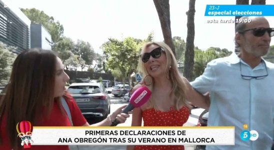 Socialite obtient les premieres declarations dAna Obregon apres lincendie pres
