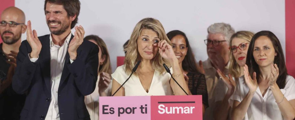 Yolanda Diaz aggrave les resultats dIglesias apres avoir englouti Podemos