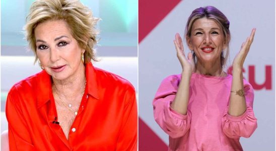 la guerre entre Ana Rosa et Yolanda Diaz avant leur