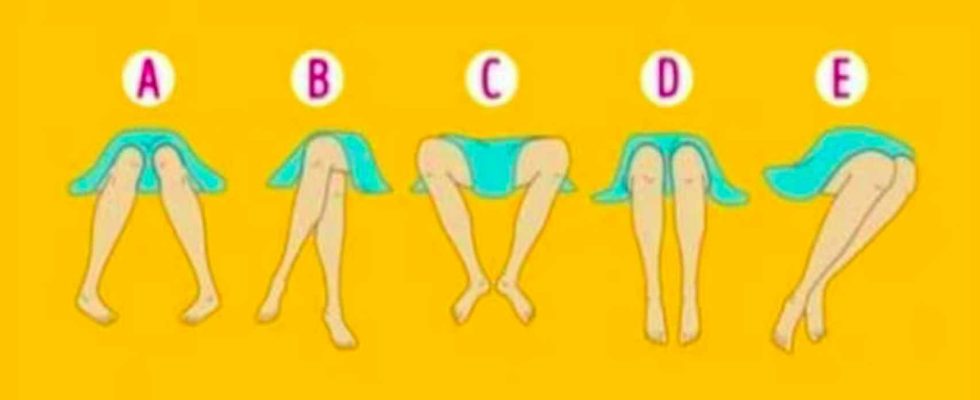 la position de vos jambes lorsque vous etes assis en