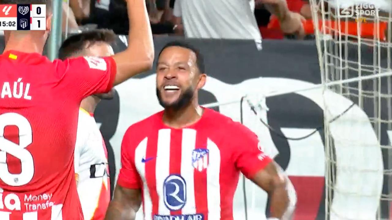 Image de la vidéo : Memphis frappe encore pour l'Atlético Madrid