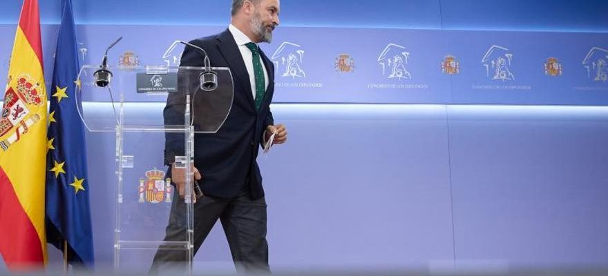 Abascal fait part au roi de son intention de soutenir