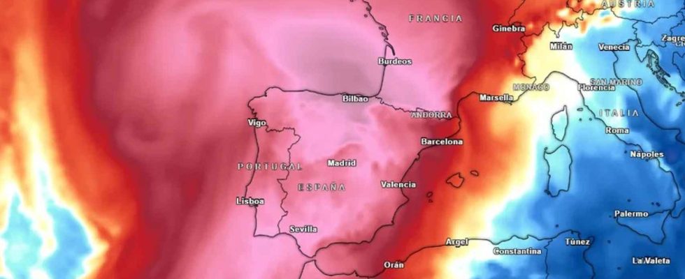 Aemet met en garde contre plus de 45 ° C