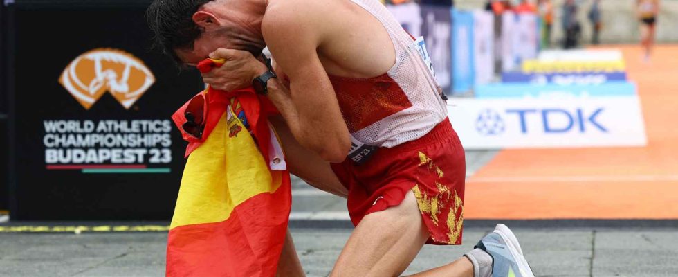 Alvaro Martin est proclame champion du monde du 20 km