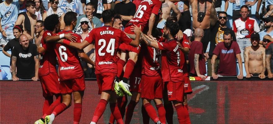 Celtique Osasuna Osasuna depeint les faiblesses de Celta