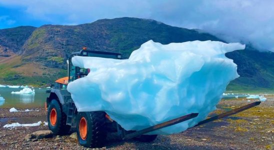 Changement climatique Un iceberg de 15 000 kilos arrive