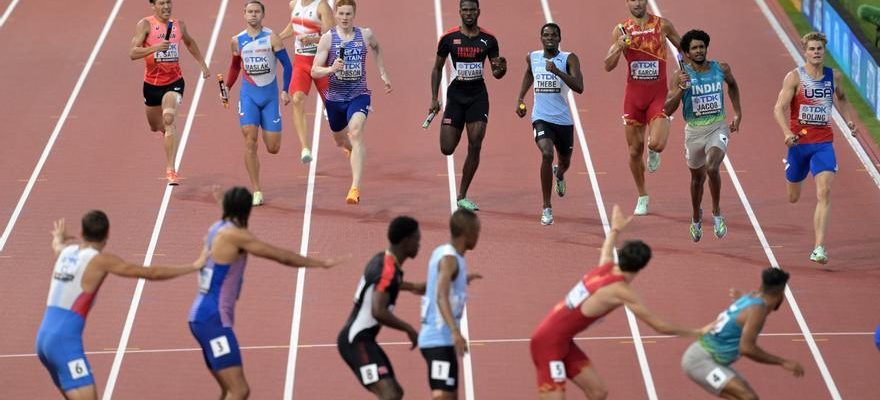 Coupe du monde dathletisme Les deux 4x400 elimines mais