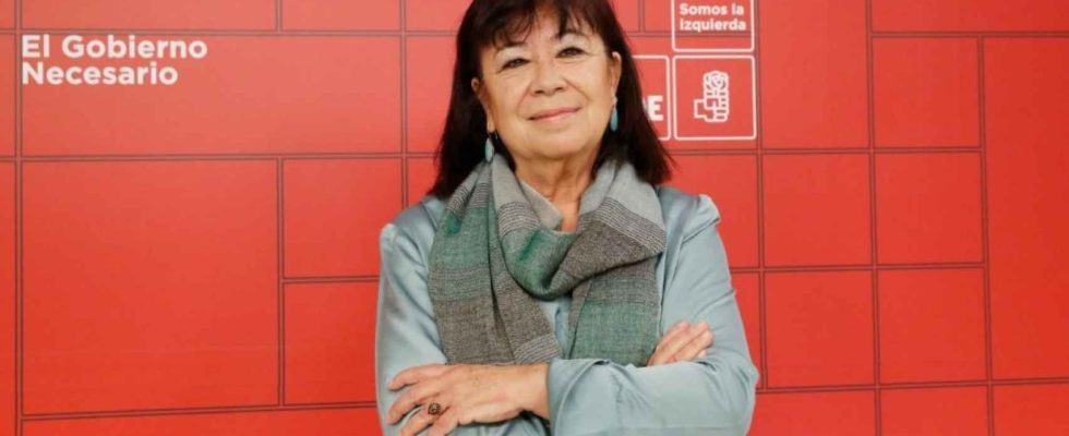 Cristina Narbona dentrer par surprise sur les listes du Congres