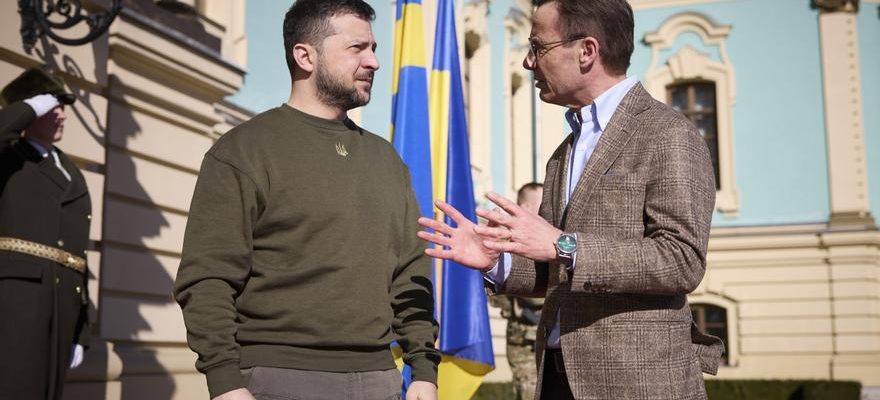 Guerre en Ukraine Zelensky arrive en Suede pour rencontrer