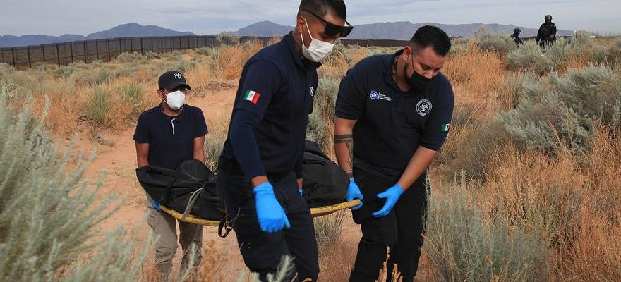 Ils decouvrent le corps dune Mexicaine decedee en tentant datteindre