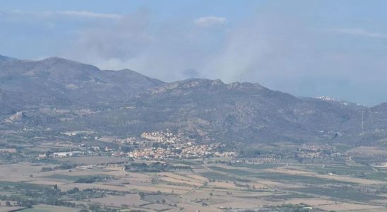 Incendie a Gerone Un incendie dans le nord de