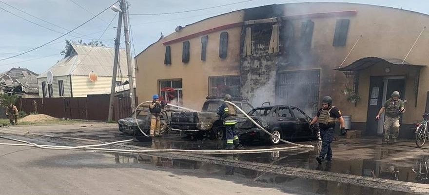 La Russie bombarde Liman tuant au moins trois personnes