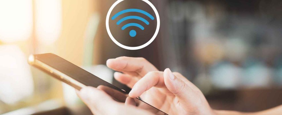 Laction simple du WiFi de votre mobile qui le protege