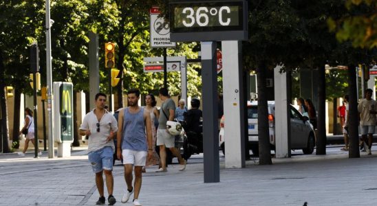 Le pire de la canicule arrive avec des temperatures de