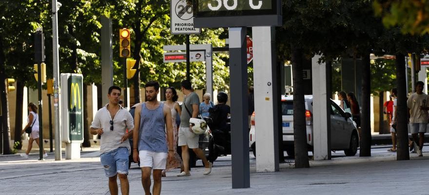 Le pire de la canicule arrive avec des temperatures de