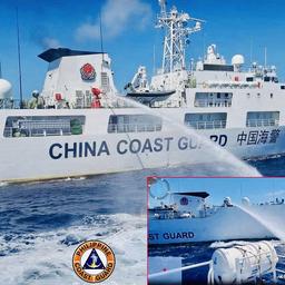 Les Philippines accusent la Chine davoir fait jaillir un navire