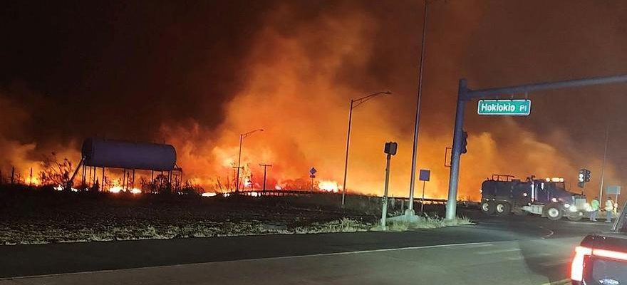 Les graves incendies qui touchent Hawai font au moins six