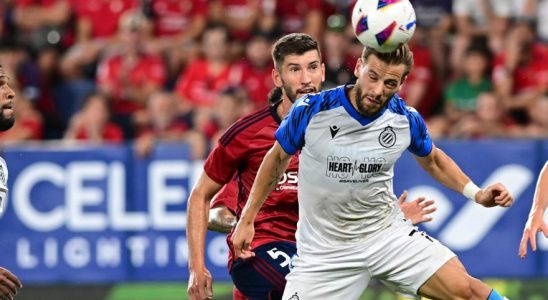 Ligue de conference Osasuna tombe devant un Bruges solvable