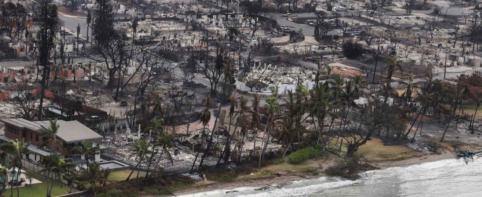 Lincendie de Lahaina depasse les ravages du tsunami de 1960