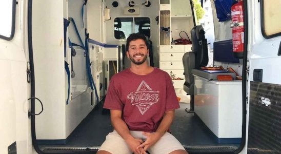 Pablo Gonzalez le premier Espagnol a vivre dans une ambulance