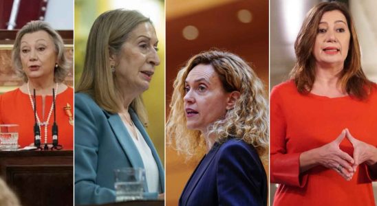 Quatre femmes presidentes pour les Cortes espagnoles au 21e siecle