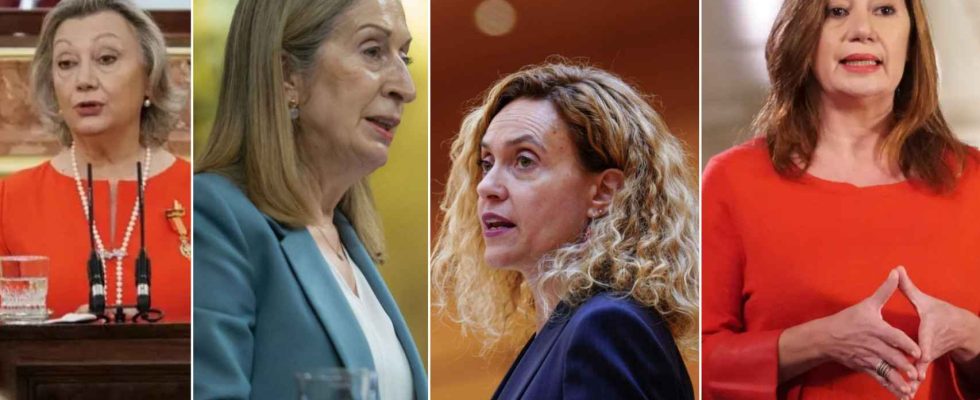 Quatre femmes presidentes pour les Cortes espagnoles au 21e siecle