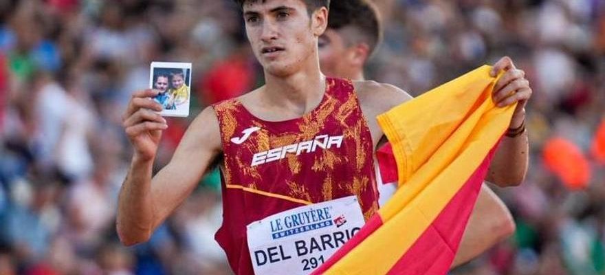 Sergio del Barrio de Saragosse champion dEurope des moins de