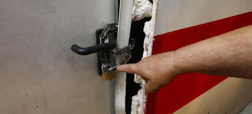 Trois debarras pilles dans un garage de Valdespartera