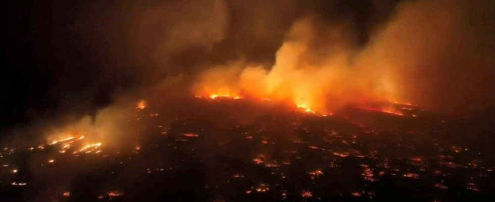 Un incendie dans lEtat dHawai oblige les habitants a sauter