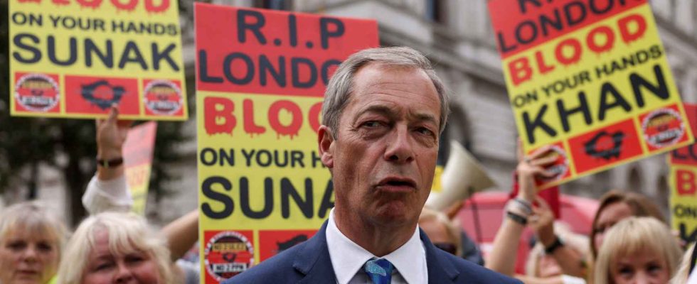 Un leader pro Brexit mene une manifestation a Londres contre la